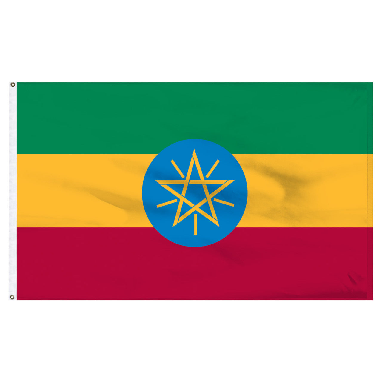 Ethiopia 6' x 10' Nylon Flag