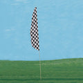 Super Tough Low Cost Feather Banner Flag and Pole Kits