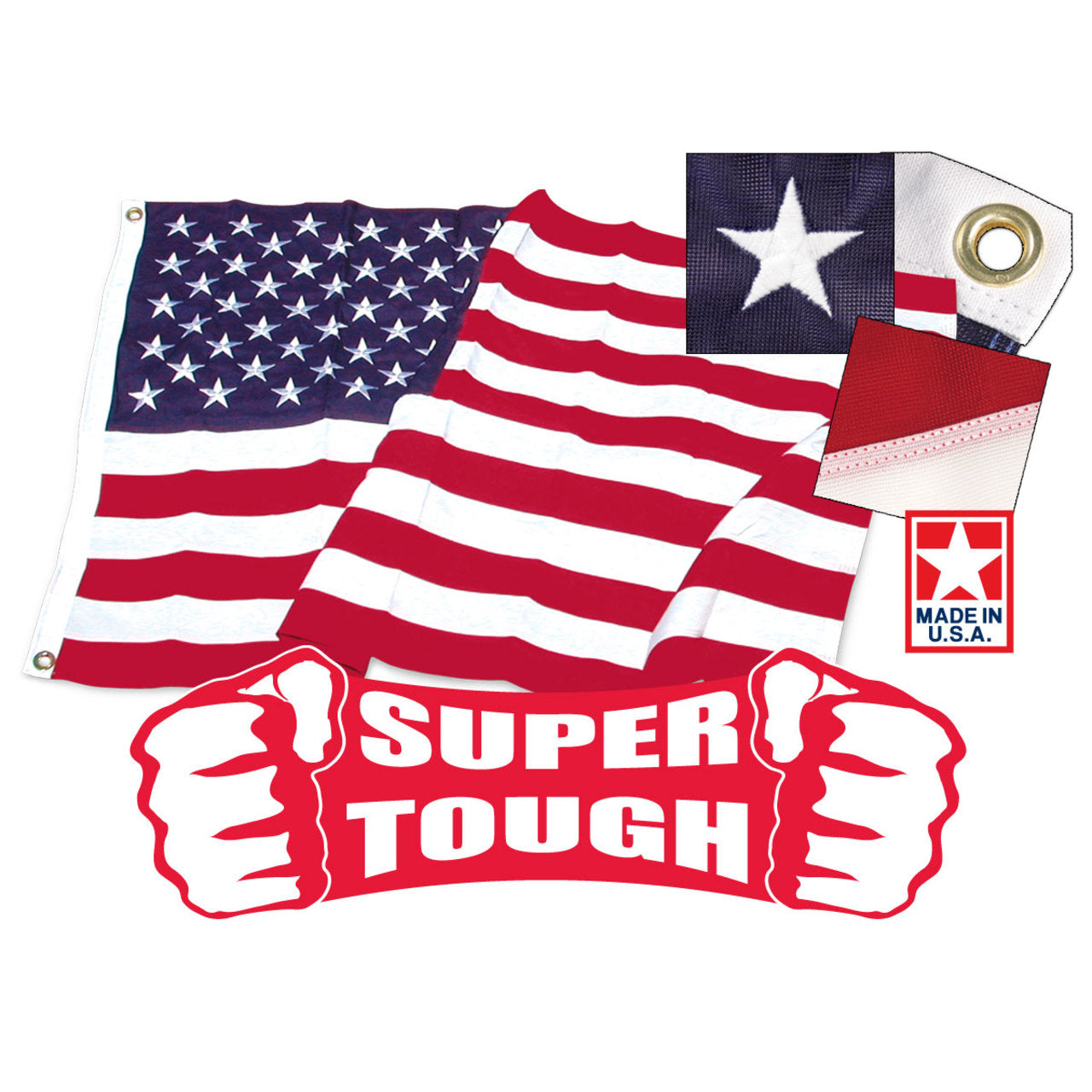 Outdoor American Flags | Super Tough, Annin & Valley Forge Flags ...