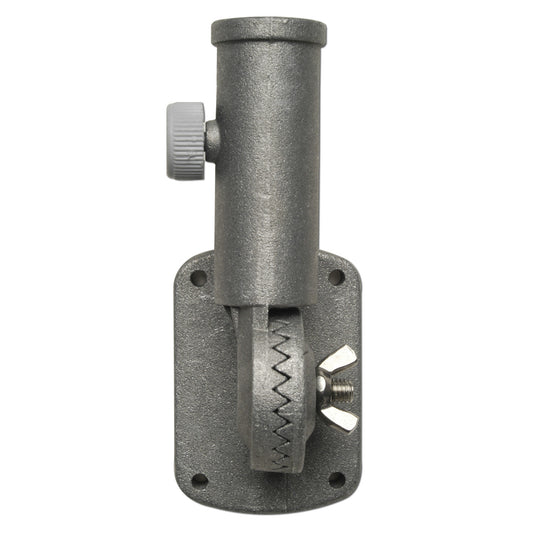 1in Adjustable Cast Silver Aluminum Bracket