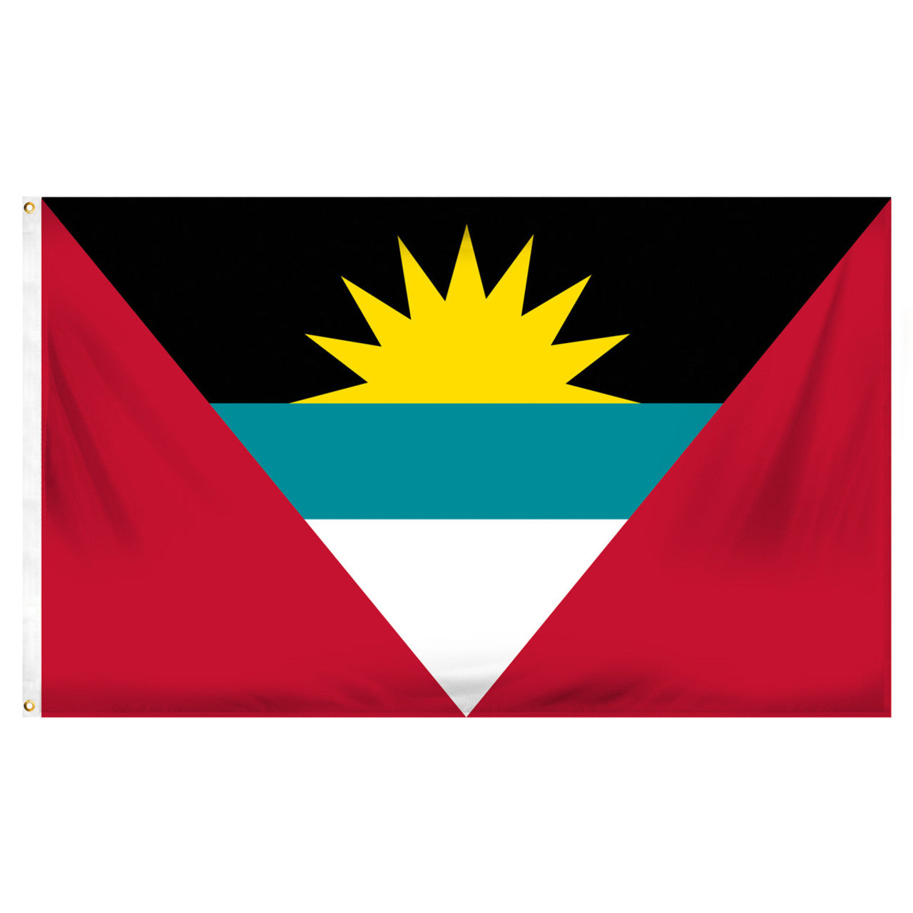 Antigua and Barbuda 3ft x 5ft Printed Polyester Flag