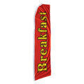 Breakfast Swooper Flag - 11.5ft x 2.5ft