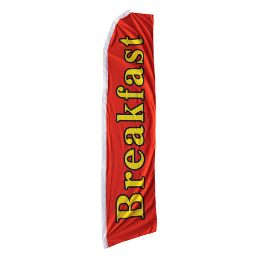 Breakfast Swooper Flag - 11.5ft x 2.5ft