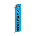 AC Services Swooper Flag - 11.5ft x 2.5ft