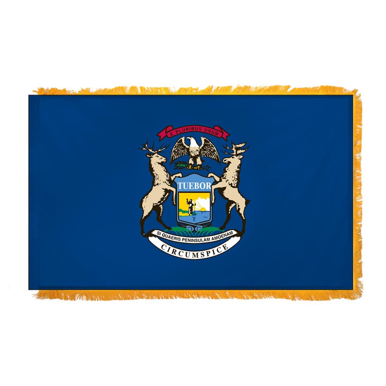 Super Tough Michigan Indoor Flag 3' x 5' Nylon