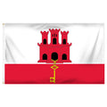 Gibraltar Flag 3ft x 5ft Printed Polyester