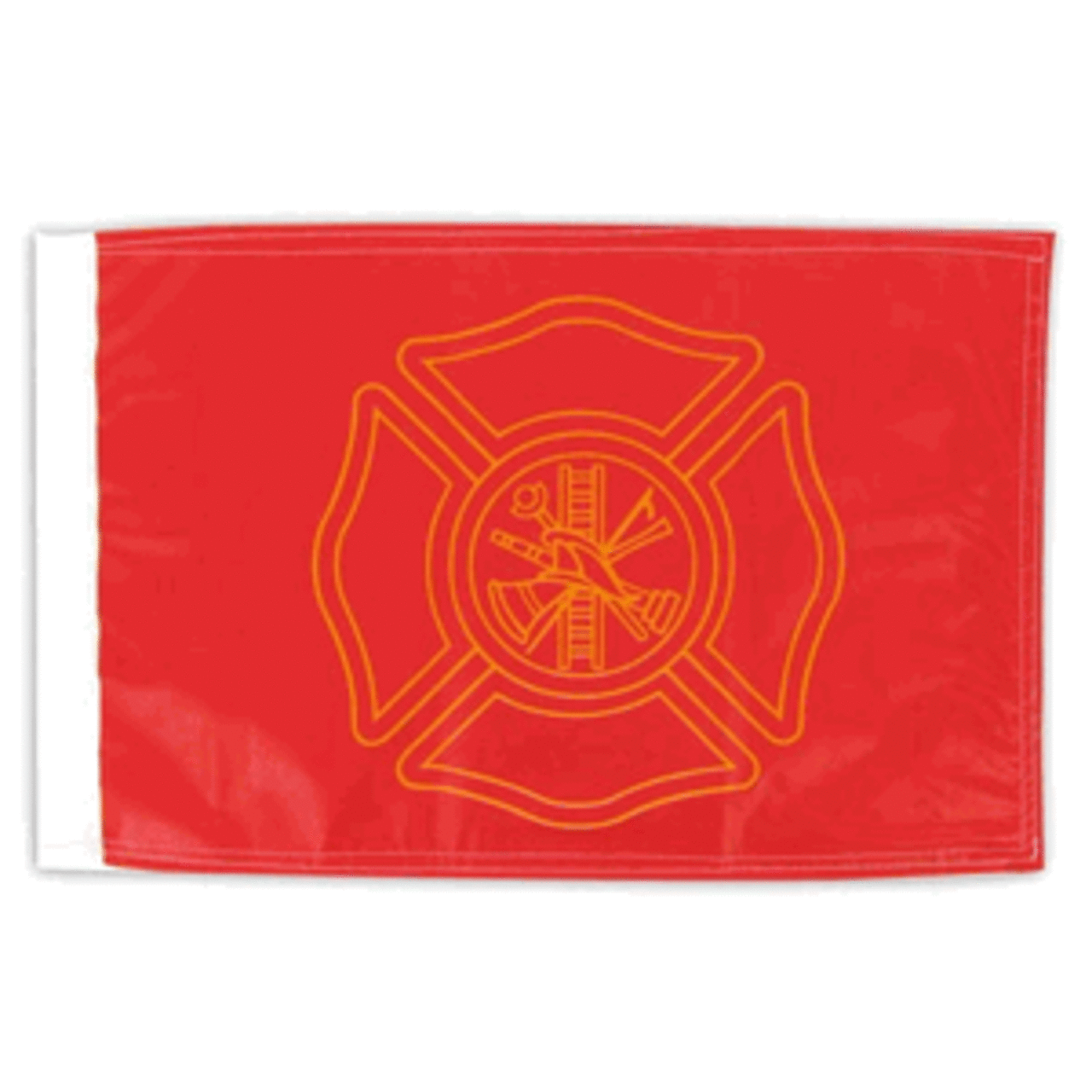 Firefighter Parade Motorcycle Flag