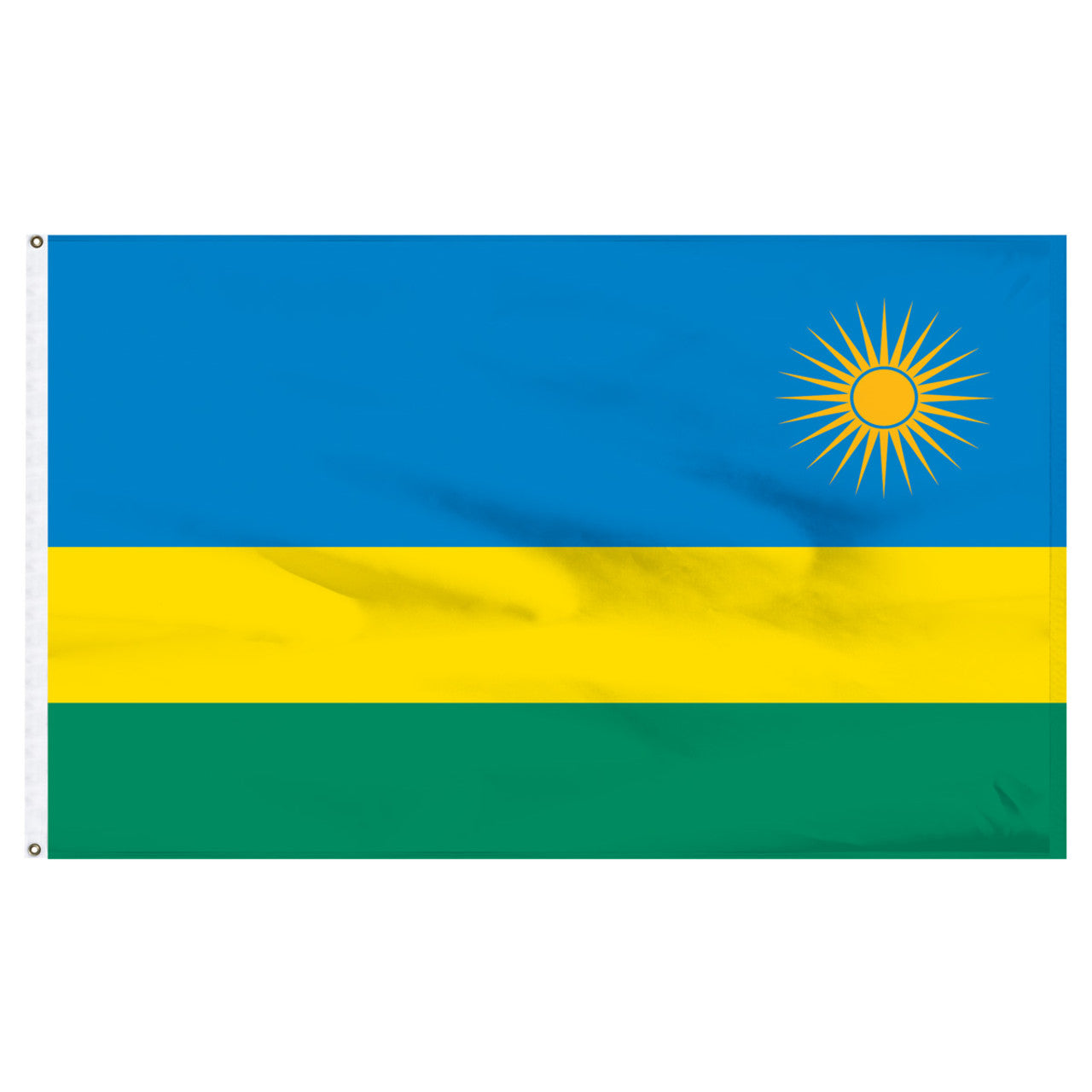 Rwanda 5' x 8' Nylon Flag