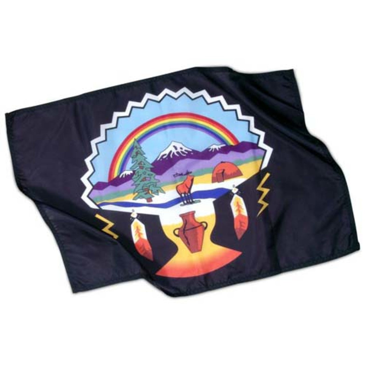 Double-Sided Digital Print Custom Nylon 2 x 3 ft. Flag