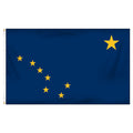 Alaska 3ft x 5ft Spun Heavy Duty Polyester Flag