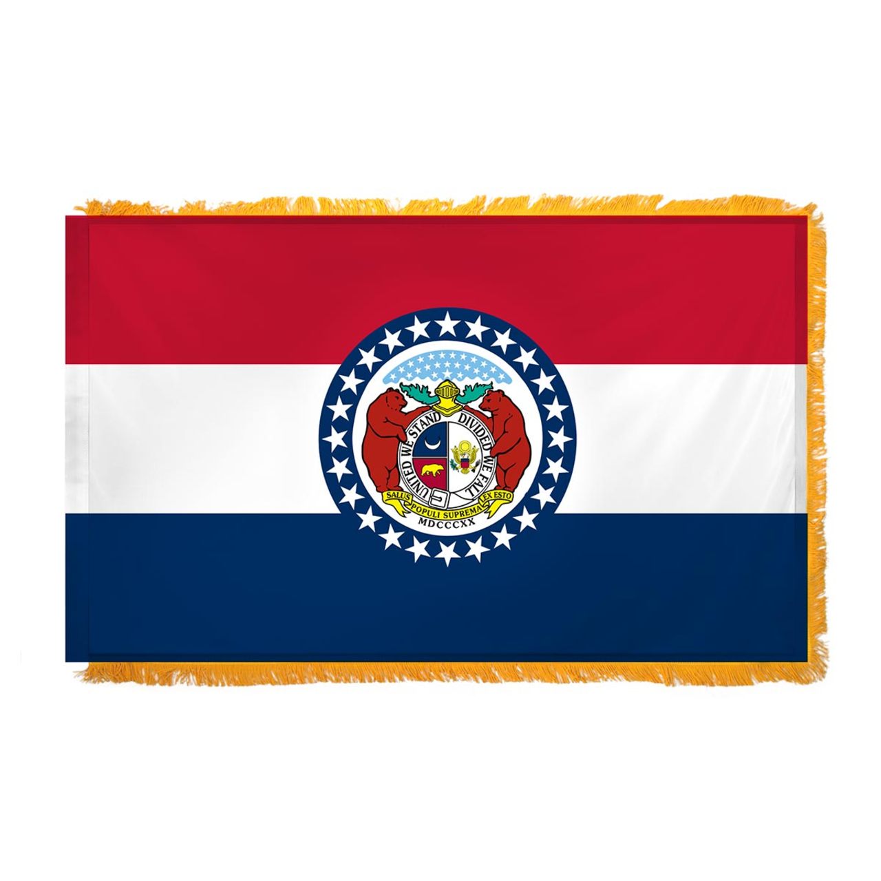 Super Tough Missouri Indoor Flag 3' x 5' Nylon
