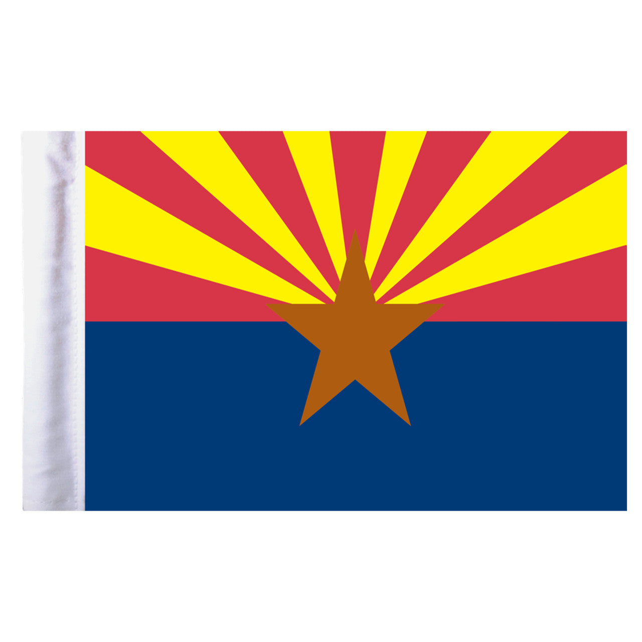 Arizona Motorcycle Flag - 6" x 9"