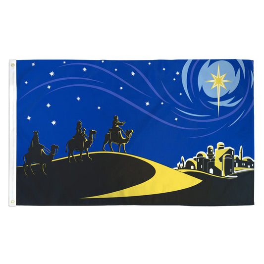 Bethlehem Flag - 3ft x 5ft Printed Polyester
