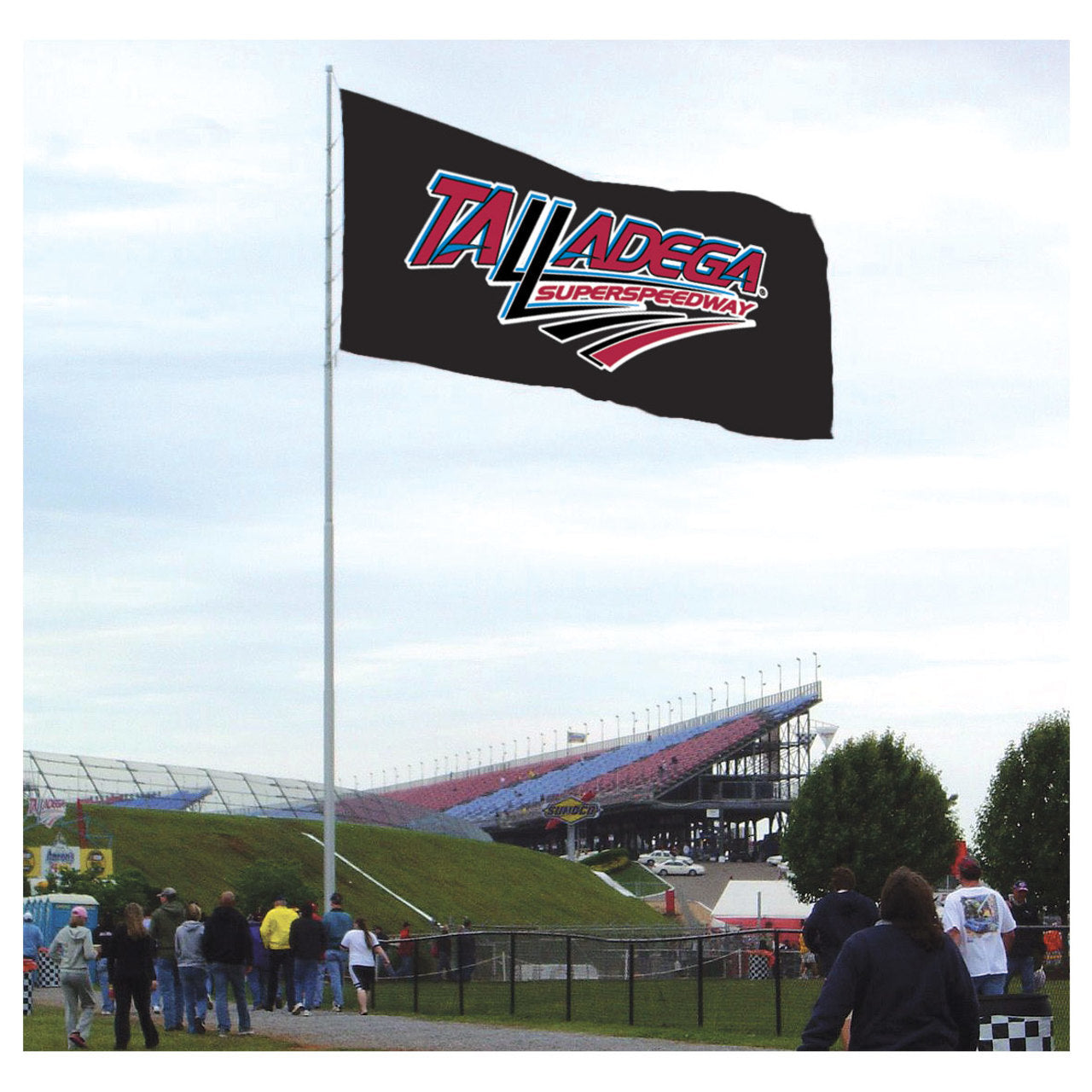 Single-Sided Monster Custom Nylon Flag - 12ft x 18ft