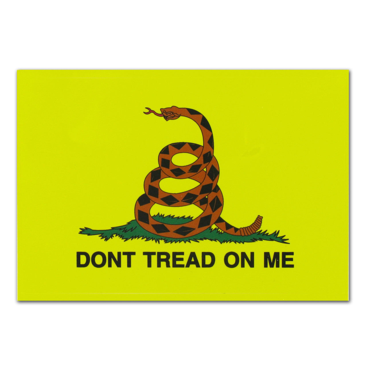 Gadsden Flag Decal -  Dont Tread On Me