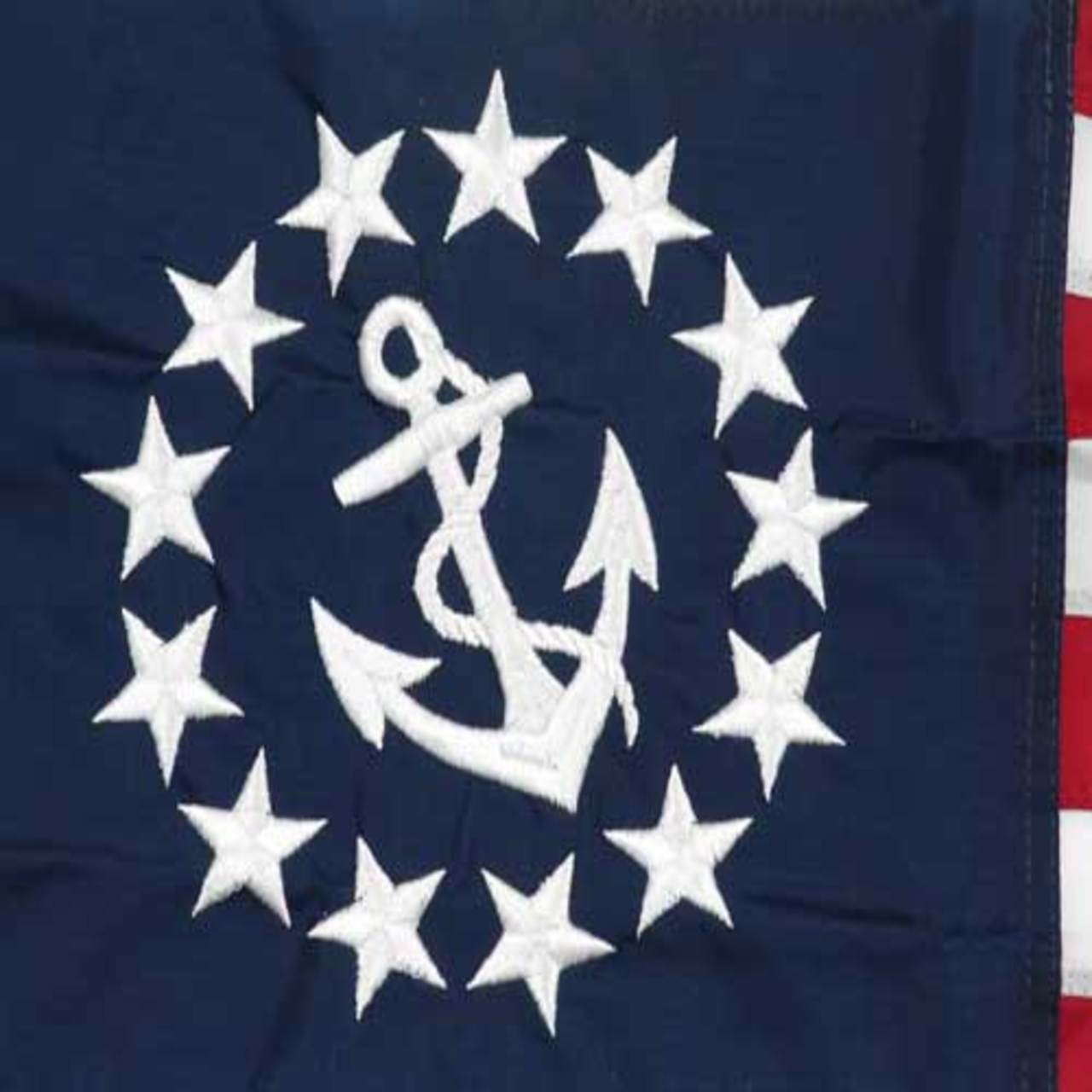 Nylon U.S. Yacht Design 12" x 18" Flag