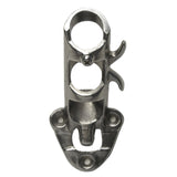 Metal bracket for flagpole