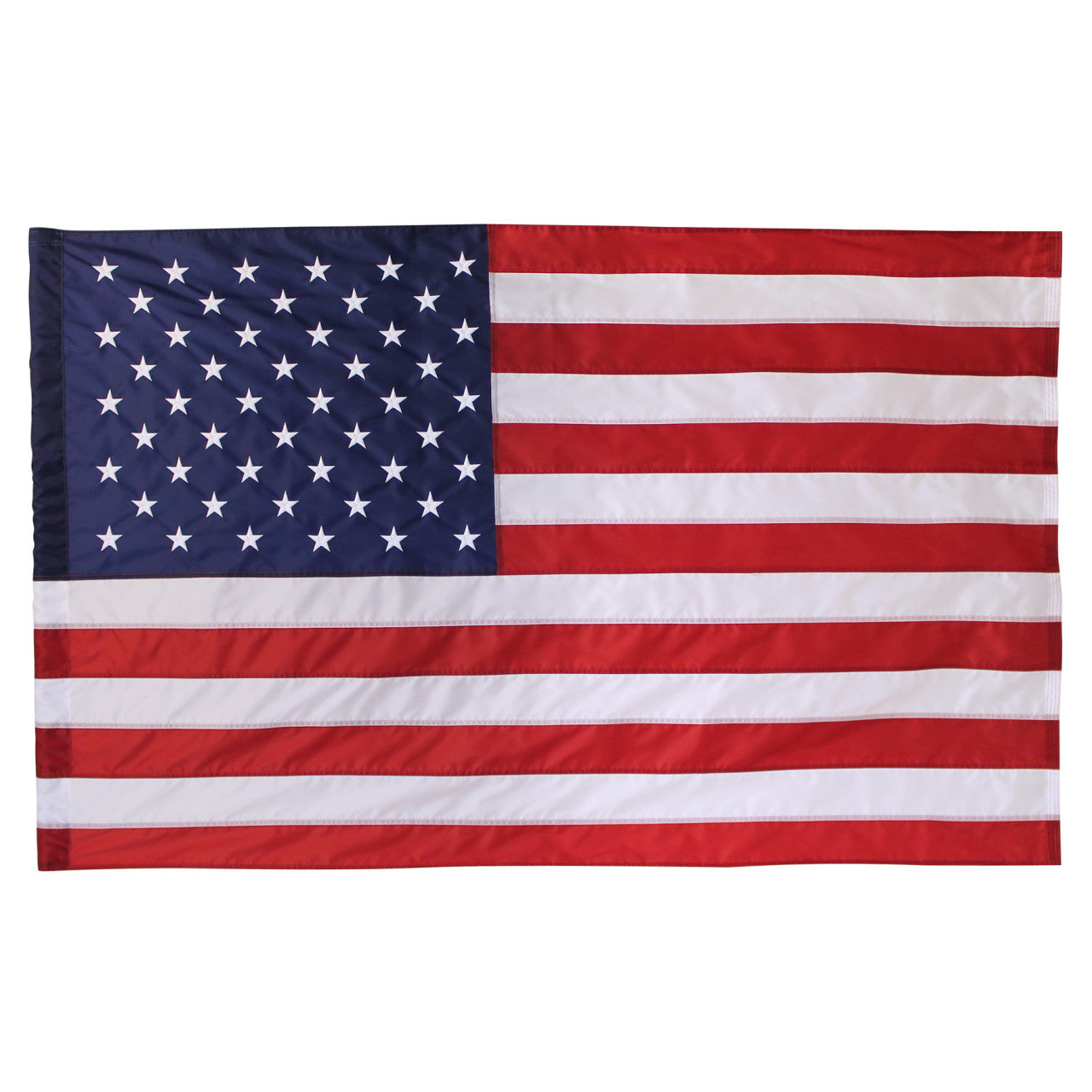 USA 4ft x 6ft Nylon Flag with Pole Hem Only -Banner
