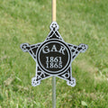 Union Veteran Grave Marker - Aluminum