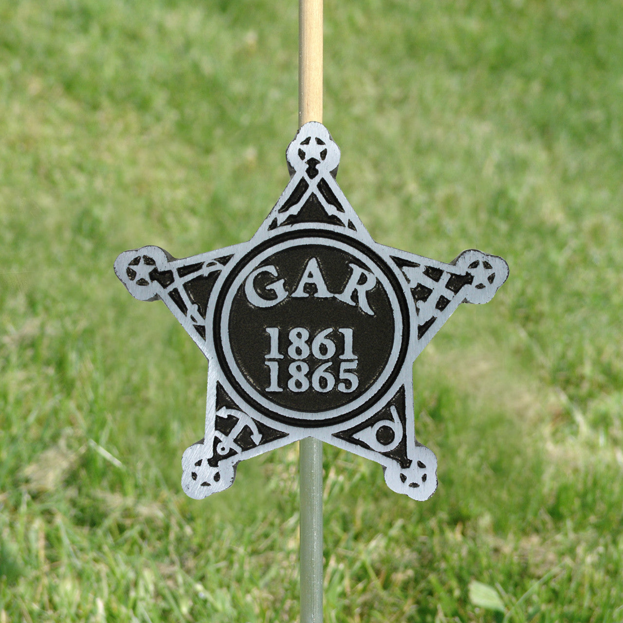 Union Veteran Grave Marker - Aluminum