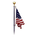 Super Tough Swivel Sectional 13ft to 21ft Flag Pole - US Made