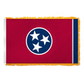 Super Tough Indoor Tennessee Nylon Flag 3ft x 5ft