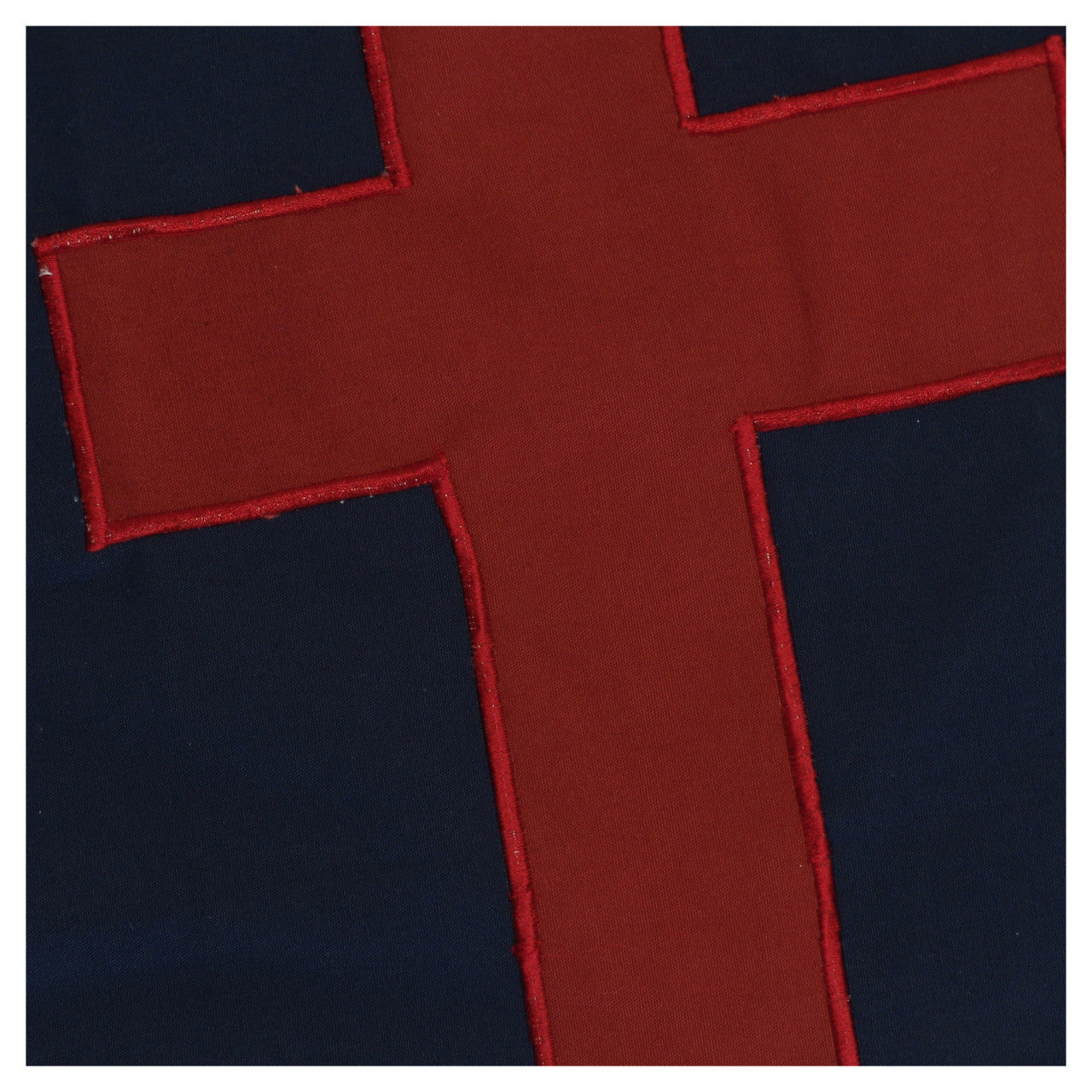 Christian Flag 4ft x 6ft Nylon with Pole Hem and Fringe