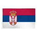 Serbia Flag 3ft x 5ft Printed Polyester