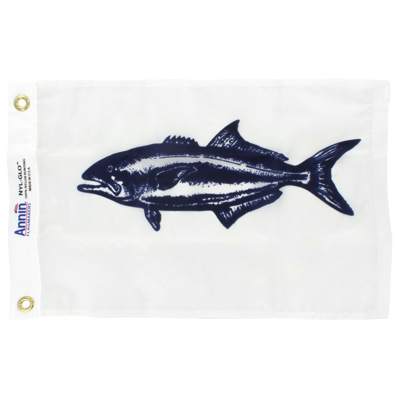 12in x 18in Nylon Bluefish Flag