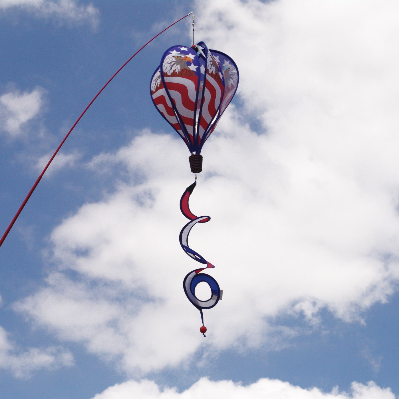 Eagle Balloon Patriotic Spinner - 20in x 8ft