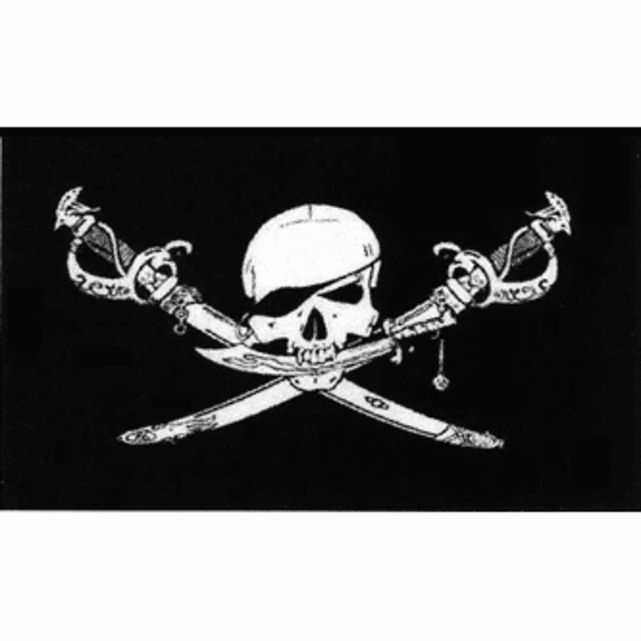 Pirate (Bethren Of The Coast) Flag 3ft x 5ft printed polyester