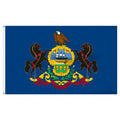 Pennsylvania 8ft x 12ft Nylon Flag