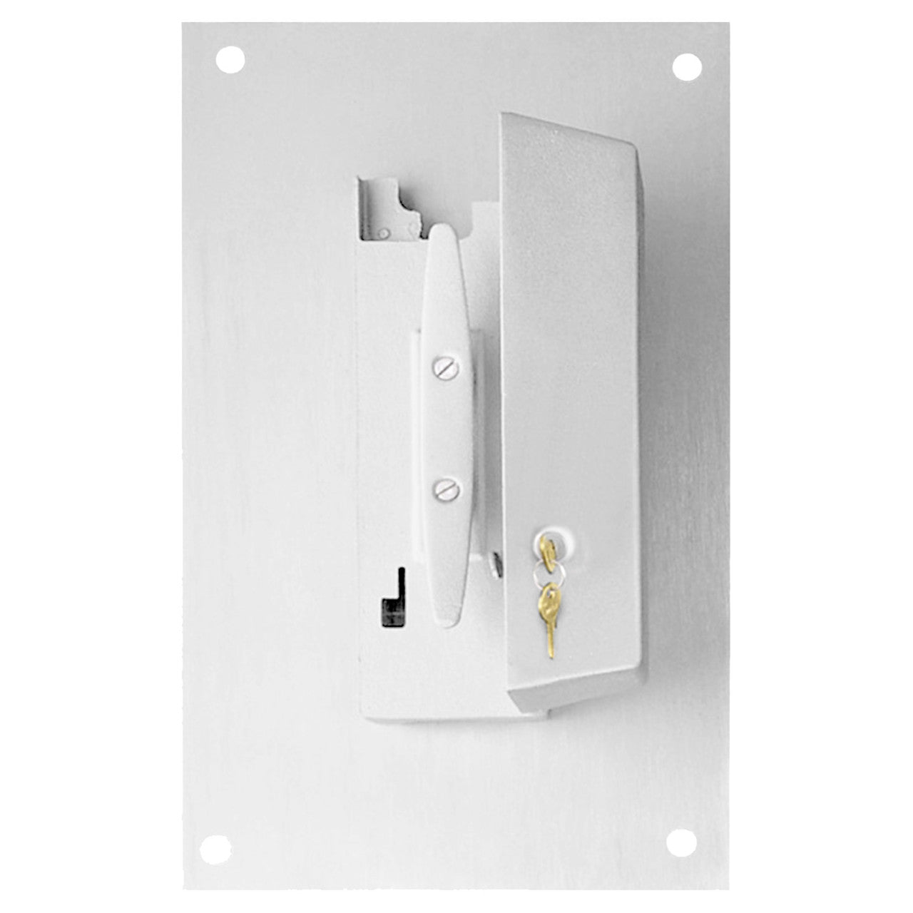 Wall Mounted Cleat Cover Box with Cylinder Lock
