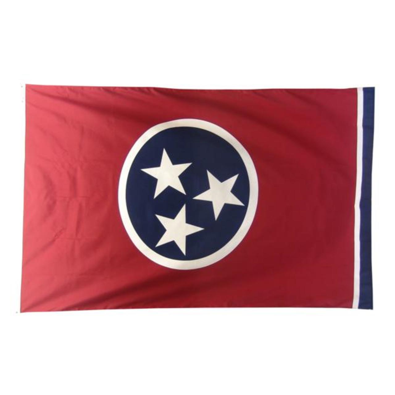 Tennessee Flag 5ft. x 8ft. Spun Heavy Duty Polyester