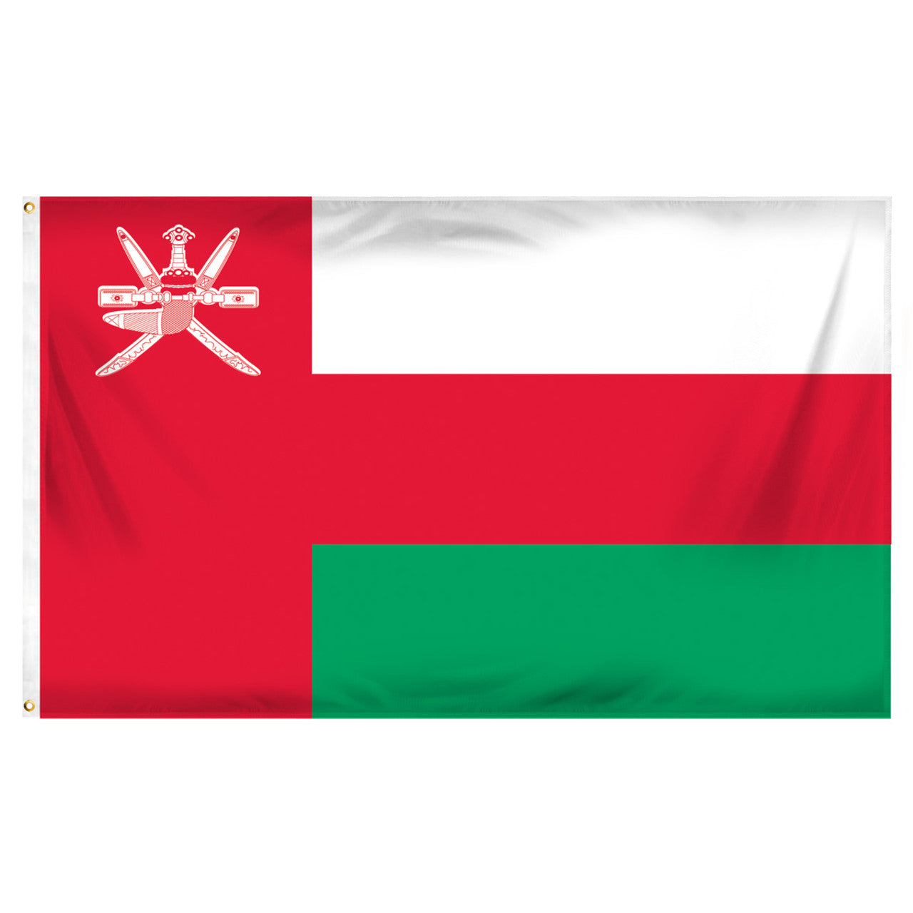 Oman Flag 3ft x 5ft Printed Polyester