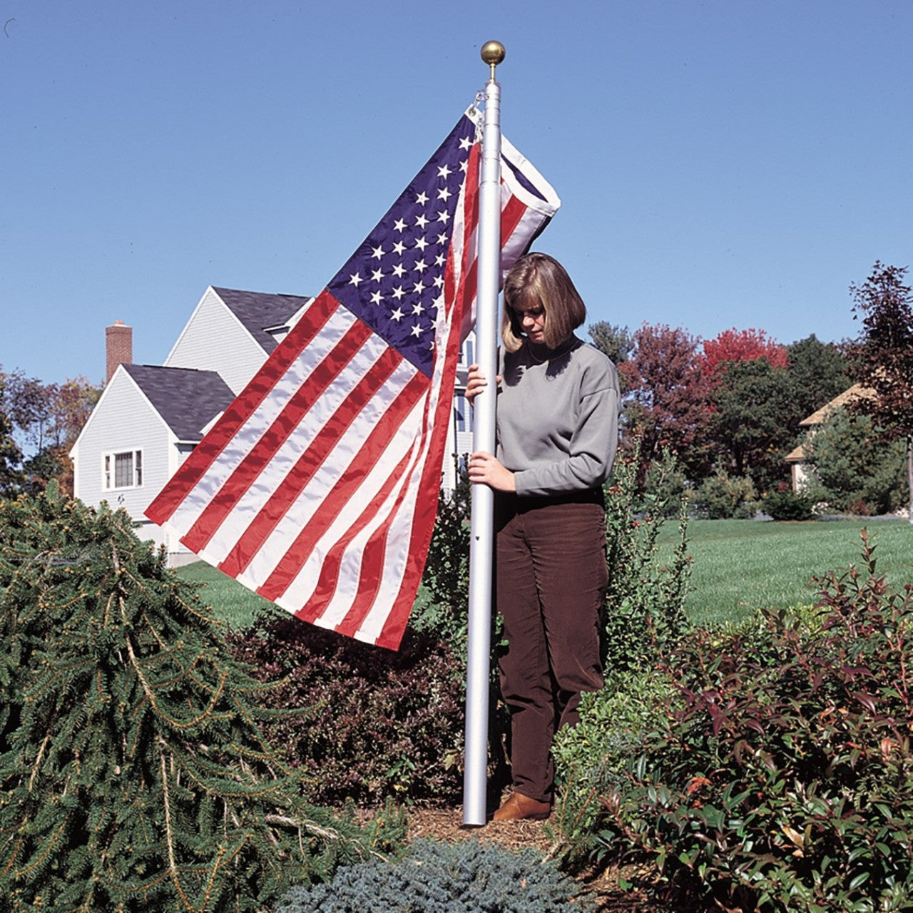 TopFlight Telescoping 20ft Flag Pole