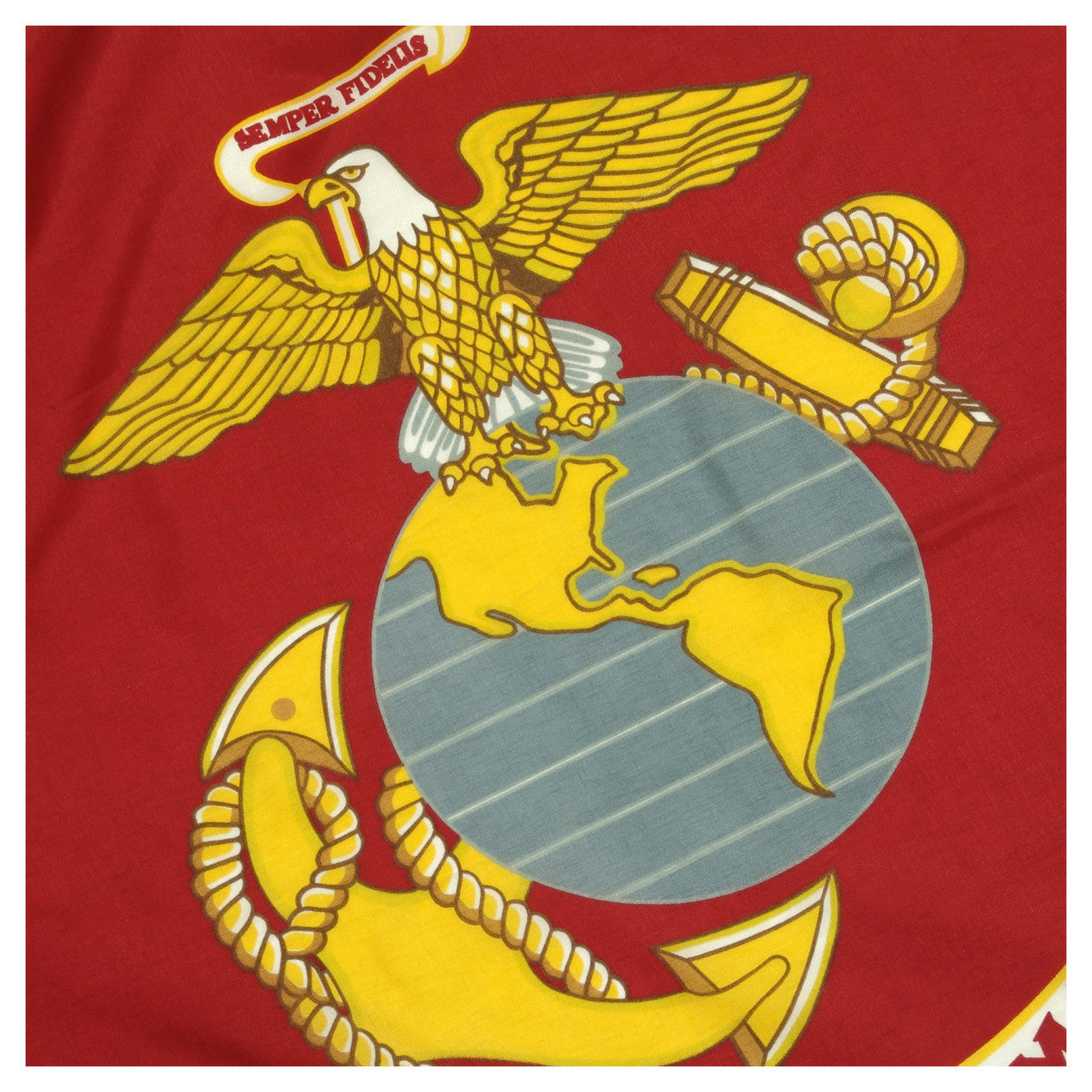 Indoor Marine Flag 3ft x 5ft Nylon w/ Fringe