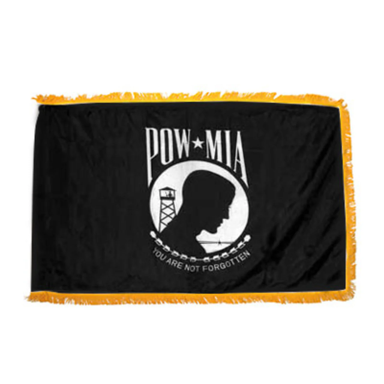 POW MIA Indoor Flag 3' x 5' Nylon | Shop POW Flags – United States Flag ...