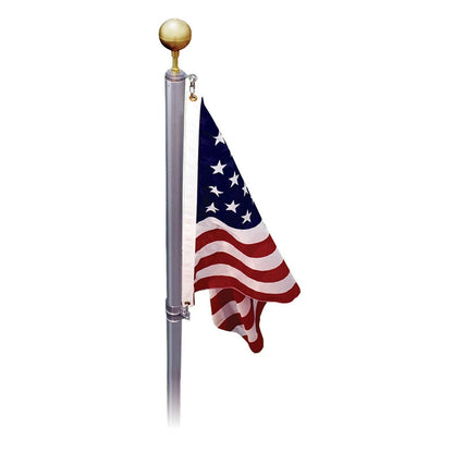 Super Tough Swivel Sectional 13ft to 21ft Flag Pole - US Made