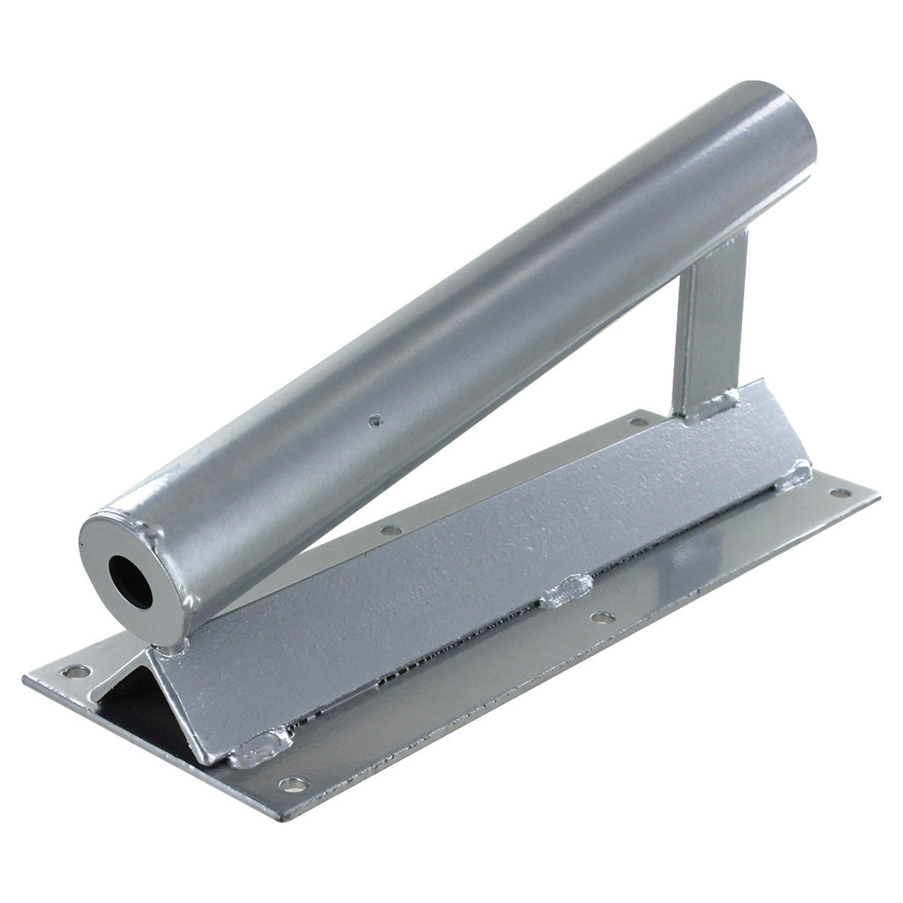 Swooper Flat Wall Mount - Silver Angled