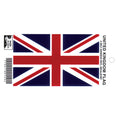 United Kingdom flag vinyl decal on a white background