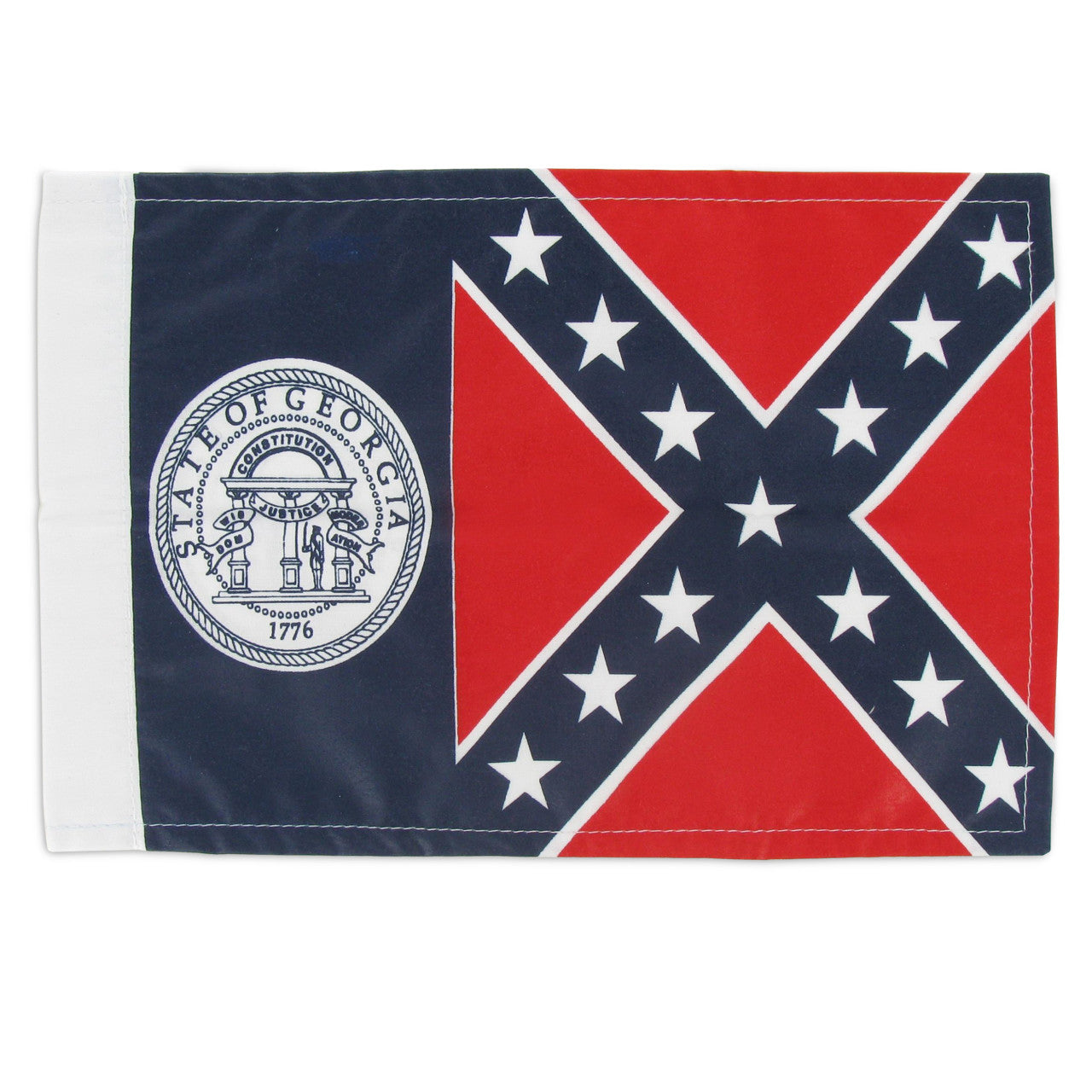 Old Georgia Motorcycle Flag - 6" x 9"