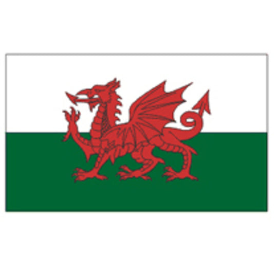 Wales 6' x 10' Nylon Flag - Secondary Image - United States Flag Store Wales 6' x 10' Nylon Flag