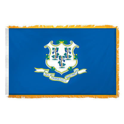 Connecticut 4' x 6' Indoor Nylon Flag