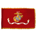 Indoor Marine Flag 3ft x 5ft Nylon w/ Fringe