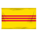 South Vietnam Flag 3ft x 5ft Printed Polyester
