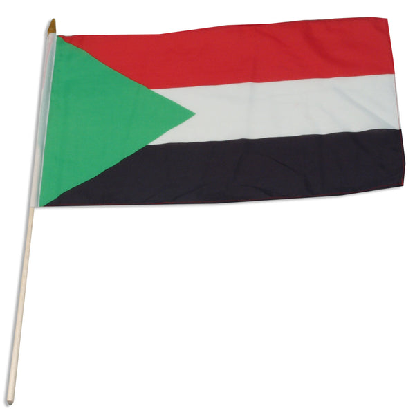 Bandiera del Sudan con banner | Foto Gratis