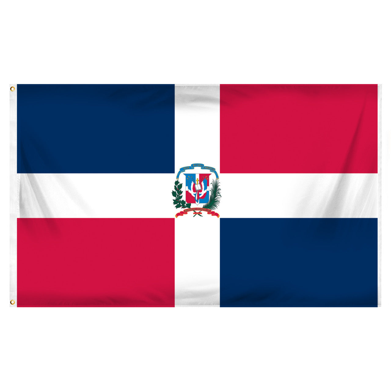 Dominican Republic 3ft x 5ft Printed Polyester Flag