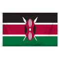 Kenya 3ft x 5ft Printed Polyester Flag