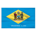 Delaware Flag 4 x 6 Feet Nylon